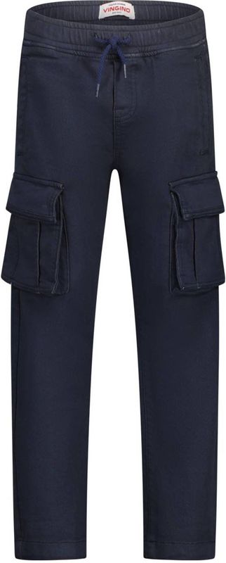 Vingino - Clay - Broek - Donkerblauw - Katoen - Losse Pasvorm