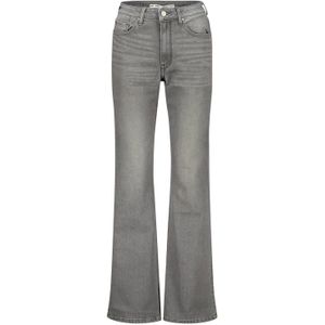 Raizzed - Sarah Flare - Jeans - Grijs Denim - High Waist - Rechte Pijpen