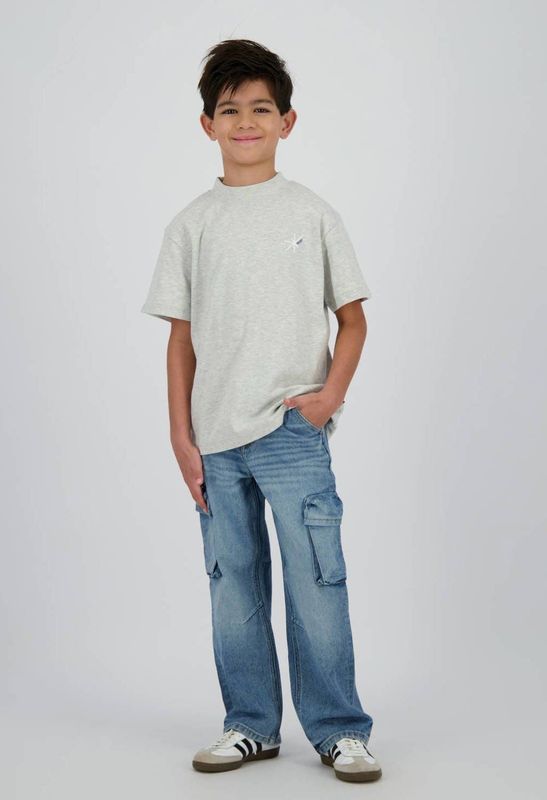 Raizzed - T-shirt - Grijs Melange - Katoen en Polyester