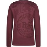 Raizzed - Jaxel - Longsleeve - Donkerrood - 100% Katoen