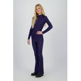 Raizzed - Flared Broek - Zwart - Stretchkatoen - Regular Waist