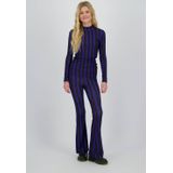 Raizzed - Flared Broek - Zwart - Stretchkatoen - Regular Waist