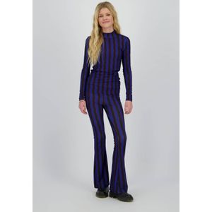 Raizzed - Flared Broek - Zwart - Stretchkatoen - Regular Waist