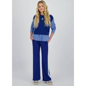 Raizzed - Wide Leg Casual Broek - Blauw