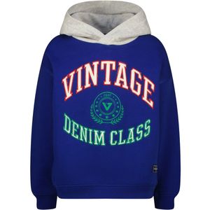 Vingino - Nates - Hoodie - Blauw - 100% Katoen