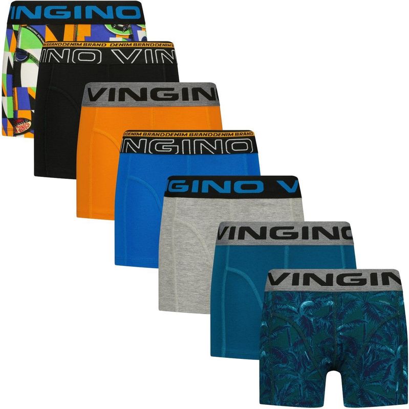 Vingino - Boxershort - Zwart - Set van 7