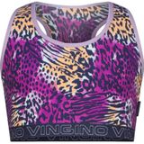 Vingino - Bh-top en 2 Shorts - Paars/Zwart - Meisjes Set - Stretchkatoen