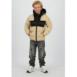 Vingino - Tazol - Gewatteerde Jas - Beige - Met Capuchon