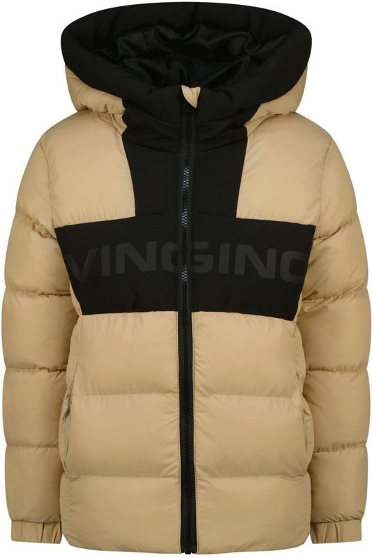 Vingino - Tazol - Gewatteerde Jas - Beige - Met Capuchon