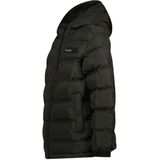 Vingino - Tisal - Gewatteerde Jas - Grijs - Met Capuchon