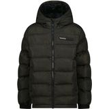 Vingino - Tisal - Gewatteerde Jas - Grijs - Met Capuchon