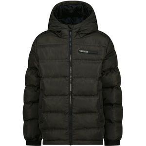 Vingino - Tisal - Gewatteerde Jas - Grijs - Met Capuchon