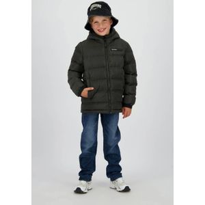 Vingino - Tisal - Gewatteerde Jas - Grijs - Met Capuchon