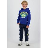 Vingino - Hoodie - Blauw - 100% Katoen - Lange Mouwen - Met Capuchon