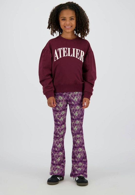 Vingino - Stexie - Flared Broek - Paars