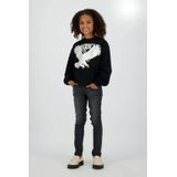 Vingino - Alice - Skinny Jeans - Zwart - Regular Waist