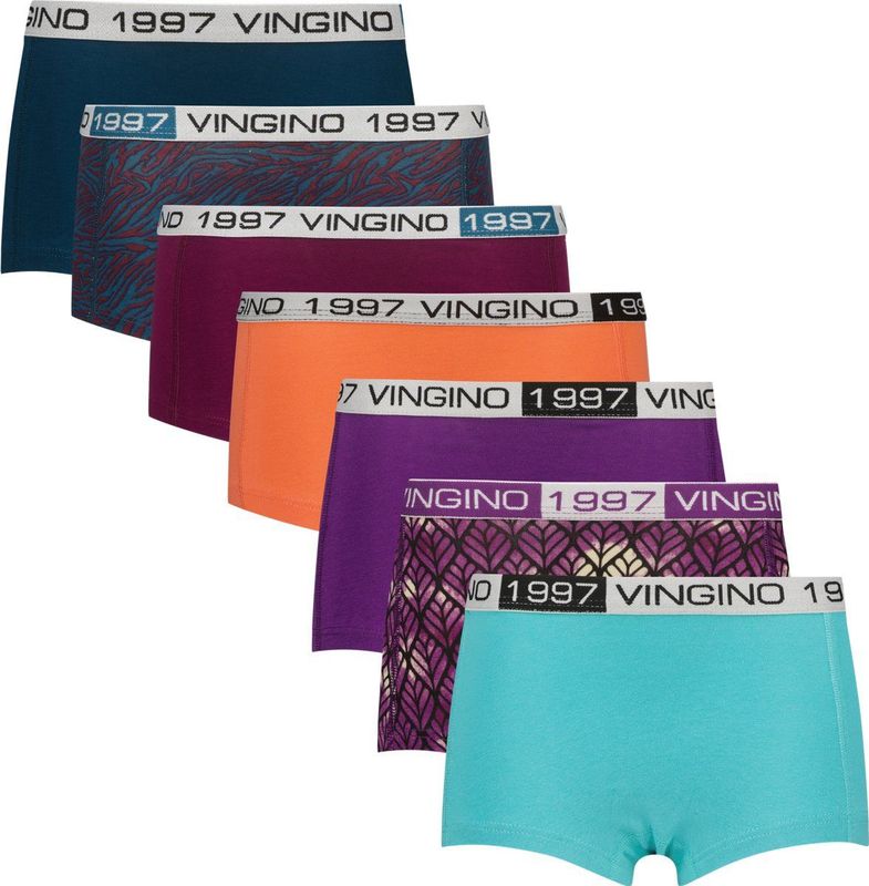 Vingino - Set van 7 - Slips - Donkerblauw - Multicolor