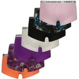 Vingino - Set van 7 - Boxershorts - Oranje/Multicolor - Stretchkatoen