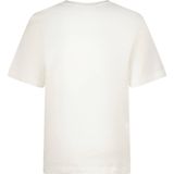 Vingino - T-shirt - Wit/Blauw - 100% Katoen