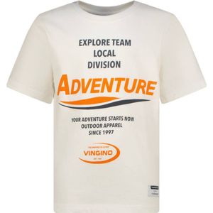 Vingino - T-shirt - Wit - Katoen