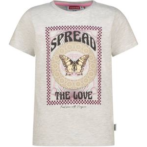 Vingino - Harloua - T-shirt - Katoen - Zacht - Ronde Hals - Korte Mouwen