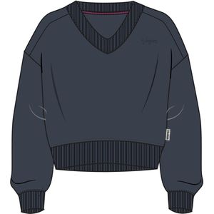 Vingino - Sweater - Katoen en Elastaan Mix - V-hals - Geribbelde Boorden