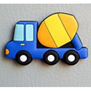 magneet Betonauto voertuigen koelkast whiteboard