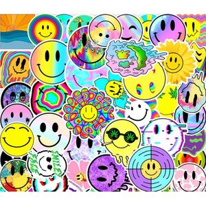 stickers Smiley cadeaustickers sluitzegels PVC 6 cm 12 stuks