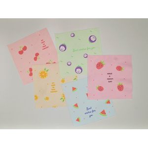 brillenpoetsdoekje Fruit - microvezel brillendoekje 1 stuks