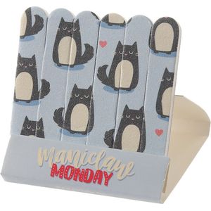 nagelvijl Kat Feline blauw 6 stuks