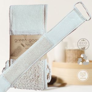green-goose Rugscrubber Ramie - Biologisch Afbreekbaar - Natuurlijke Materialen - Duurzaam - Rugschrobber - Rugspons