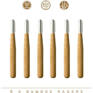 green-goose Bamboe Ragers | Maat 3, 0.50 mm | 6 Stuks | Duurzaam | maat Medium