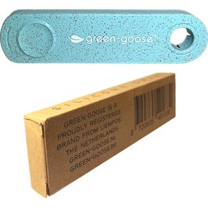 green-goose® Herbuikbaar Bio-based Wattenstaafje en Make-up Applicator | Blauw