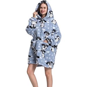 blanket sweatshirt - hoodie - dekensweatshirt Winter deken - Fleece dekentje - Hoodie Blanket -warm en gezellig, draagbaar, lang sweatshirt