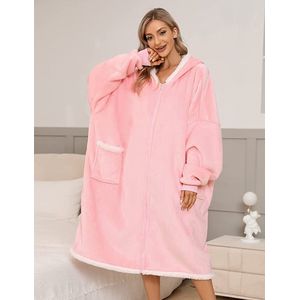 blanket sweatshirt - hoodie - dekensweatshirt Winter deken - Fleece dekentje - Hoodie Blanket -warm en gezellig, draagbaar, lang sweatshirt