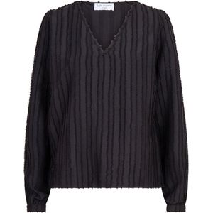 Lofty Manner - Blouse Nancy - Blouse - Zwart - Katoen