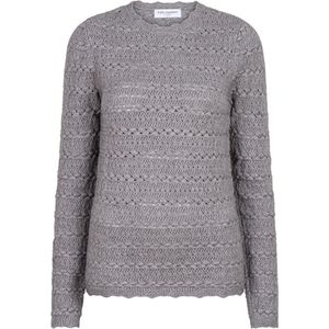 Lofty Manner Trui Sweater Marla Pk08 550 Grey Dames