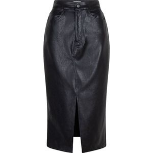 Lofty Manner - Skirt puck - Zwart - Midi Rok