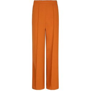 Lofty Manner - Straight Broek - Oranje - High Waist