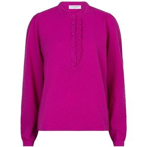 Lofty Manner - Blouse - Fuchsia - Katoen