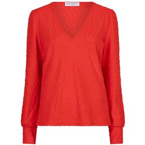 Lofty Manner Top lange mouw QA09 Jet Roze