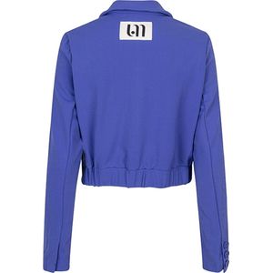 Lofty Manner - Blazer Merel - Blauw - Materiaal: Hoogwaardige Kwaliteit