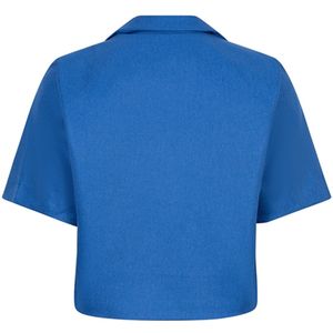 Lofty Manner cropped blazer blauw