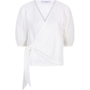 Lofty Manner - T-shirt - Nicola Qc08 - Wit - 100% Katoen