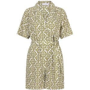 Lofty Manner - Playsuit Franceska - Jumpsuit - Groen - Dessin