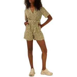 Lofty Manner - Playsuit Franceska - Jumpsuit - Groen - Dessin