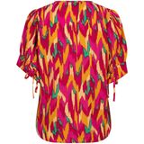 Lofty Manner - Blouse Imani Qd01 810 - Multi Color Print - Dames