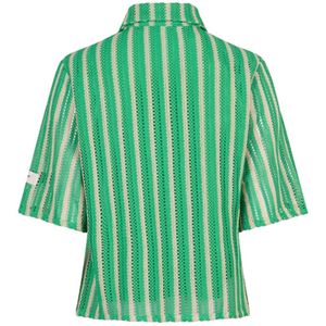 Lofty Manner - Blouse Sanaa - Groen - Dames - Katoen