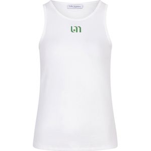 Lofty Manner - Singlet - Off-White - Katoen/Viscose/Elasthaan