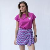 Lofty Manner - A-lijnrok - Grijs - 100% Polyester